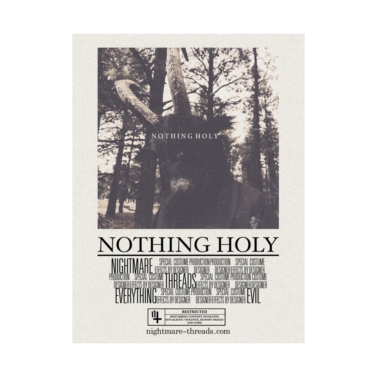 Nothing Holy Poster